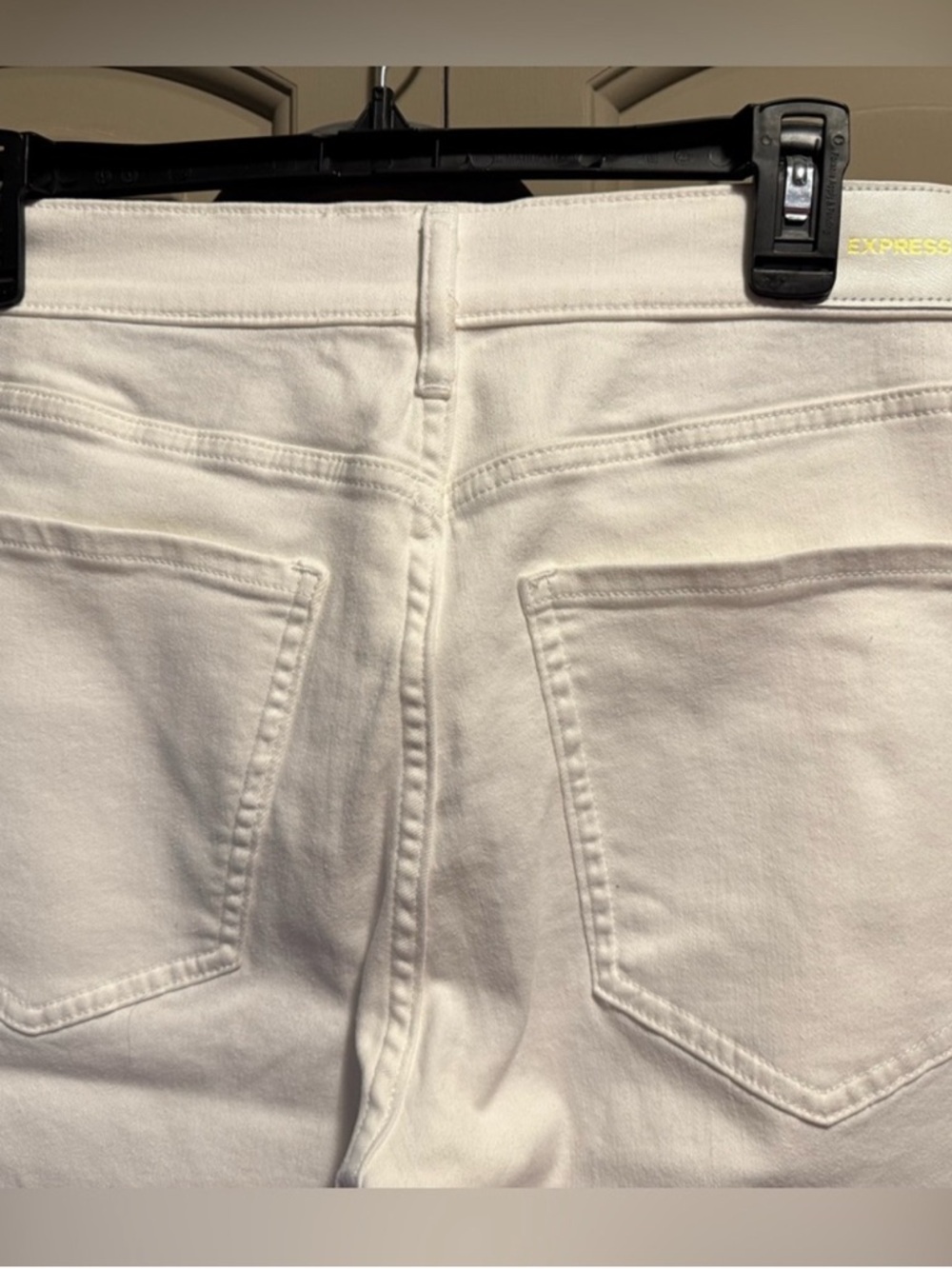 Express White Boot-Leg Jeans for Women - Picture 4 of 4